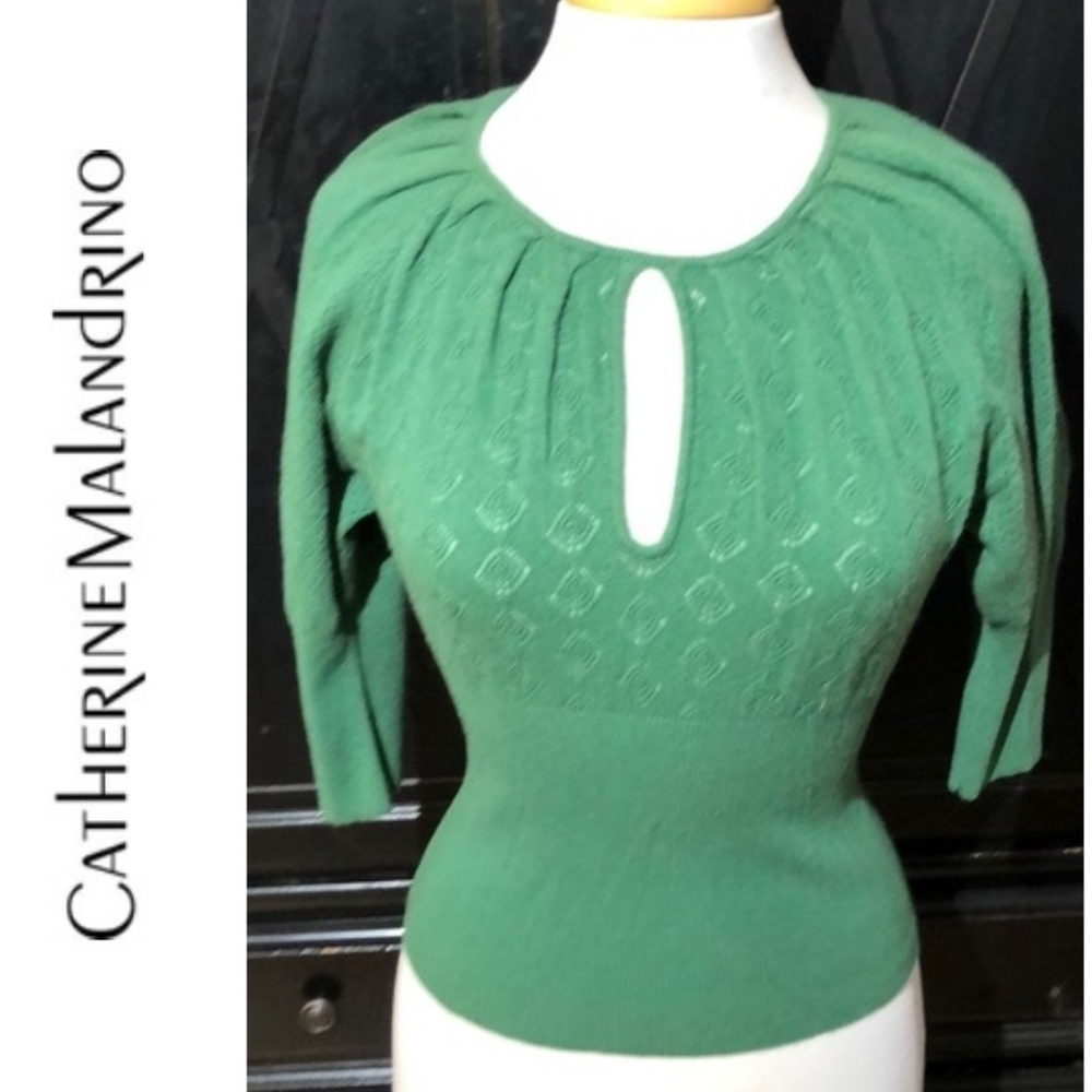 NWT Alpaca Wool Knit Sweater Blouse Top